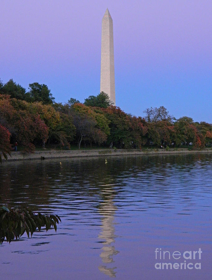Washington Monument Reflection Photograph by Emmy Vickers
