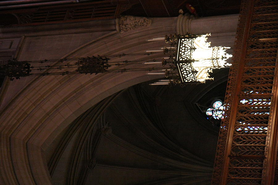 Architecture Photograph - Washington National Cathedral - Washington DC - 0113103 by DC Photographer