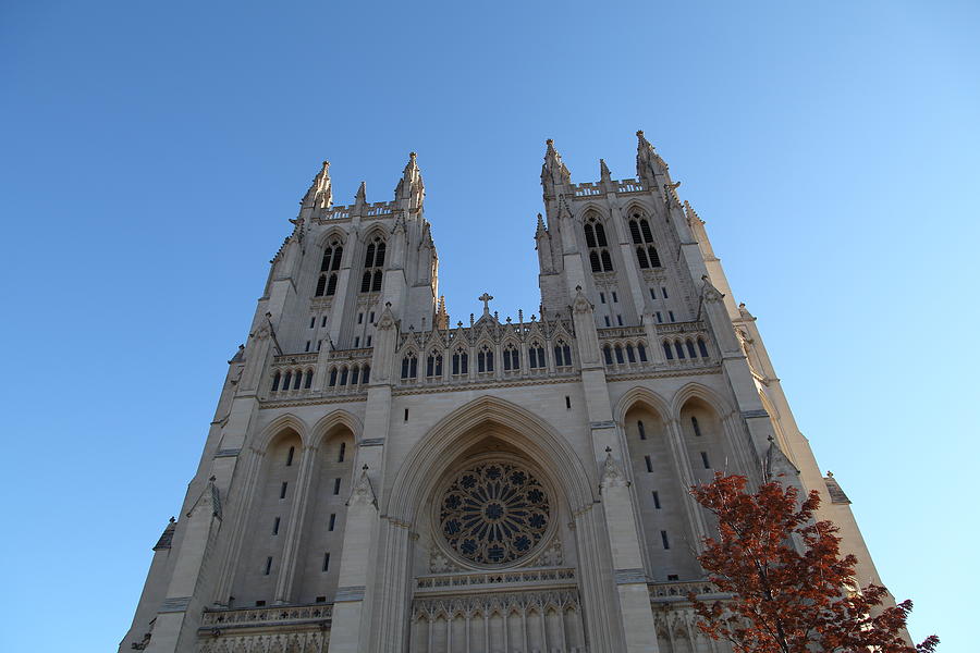 Architecture Photograph - Washington National Cathedral - Washington DC - 0113116 by DC Photographer