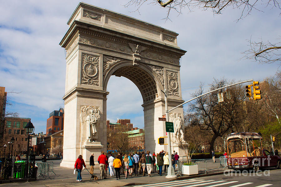 Washington Square Arch New York City Photograph