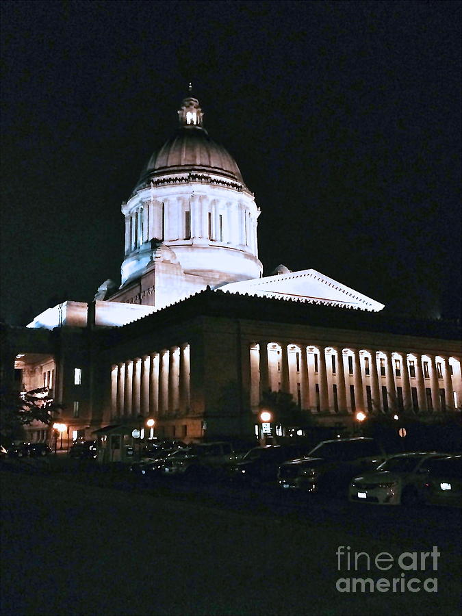 Washington State Capitol Photograph by Sean Griffin