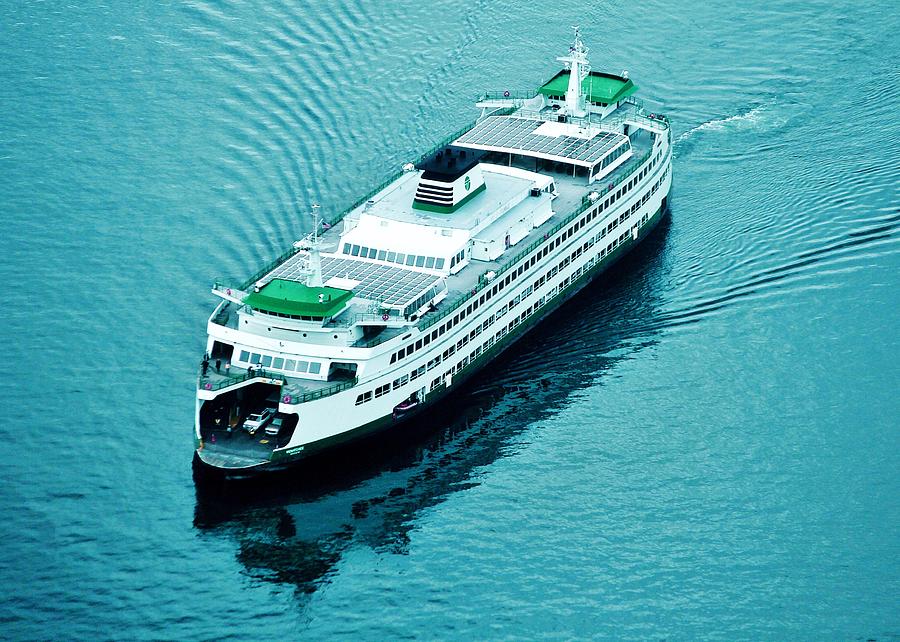 Washington State Ferry Photograph by Benjamin Yeager