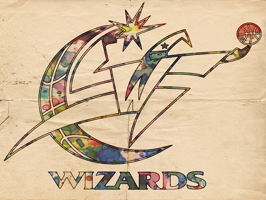 Washington Wizards Poster Art Painting by Florian Rodarte