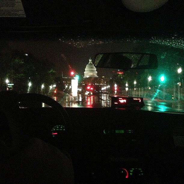 Washingtondc Photograph - #washingtondc Cab Ride After Watching by Melaney Wolf