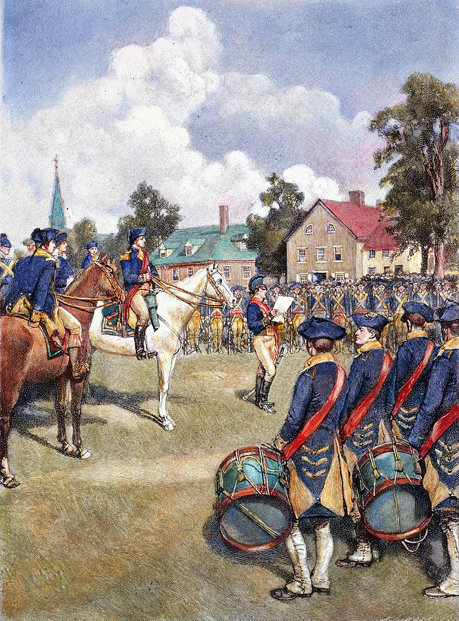 Washingtons Army, 1776 Photograph by Granger