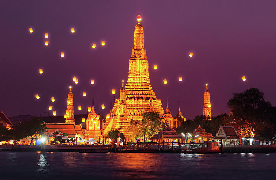 Wat Arun Photograph by Anuchit Kamsongmueang