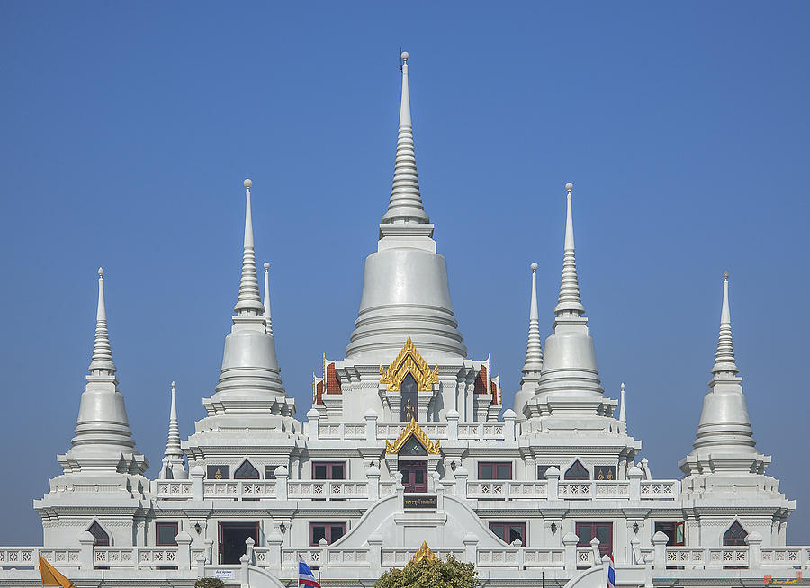 Wat Asokaram Phra Thutangkha Chedi DTHSP0004 Photograph by Gerry Gantt