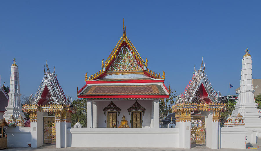 Wat Bukkhalo Phra Ubosot DTHB1793 Photograph by Gerry Gantt