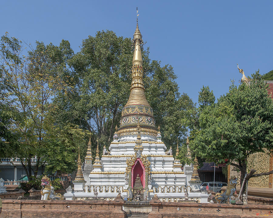 Wat Chai Monkol Phra Chedi DTHCM0860 Photograph by Gerry Gantt
