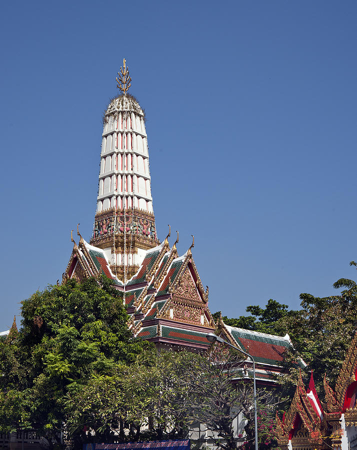 Wat Chakkrawat Prang--Phra Prang--Mondop DTHB698 Photograph by Gerry Gantt