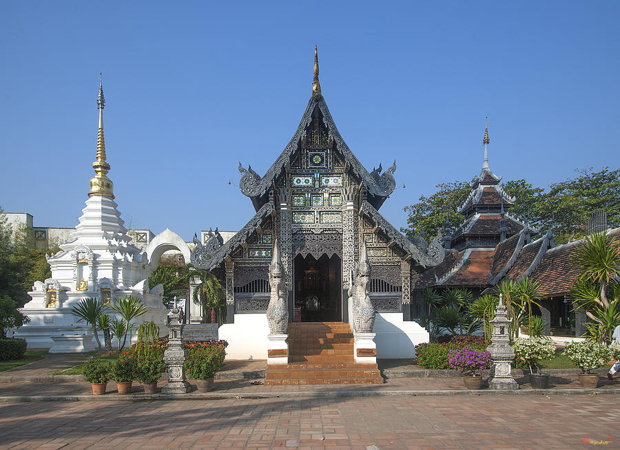 Wat Chedi Luang Venerable Acharn Mun Bhuridatto Wiharn DTHCM0057 Photograph by Gerry Gantt