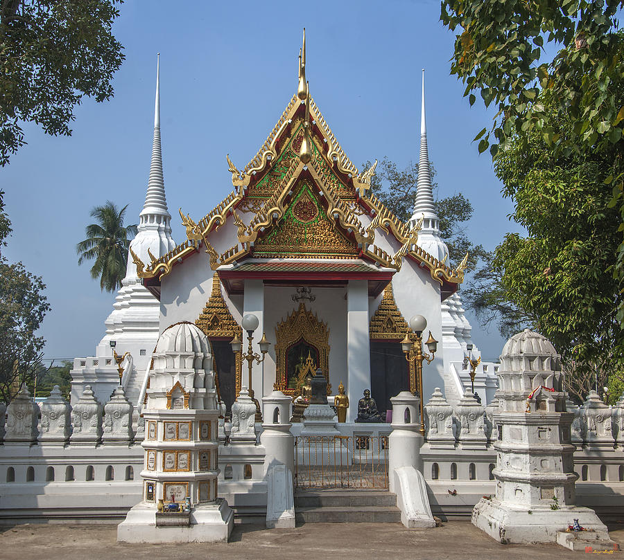 Wat Chumphon Nikayaram Phra Ubosot DTHA0120 Photograph by Gerry Gantt