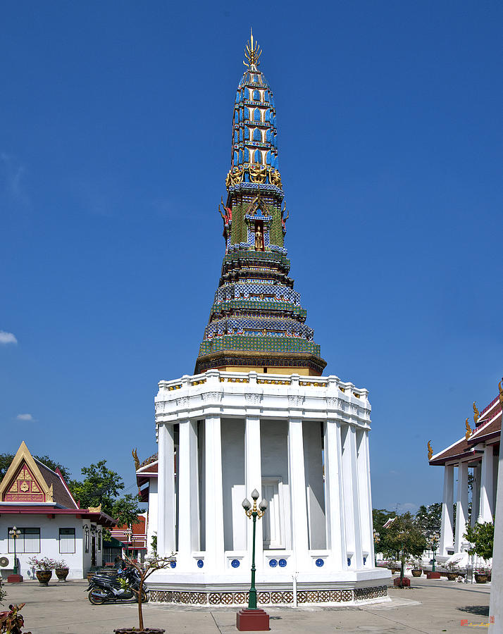 Wat Intharam Phra Prang West DTHB905 Photograph by Gerry Gantt
