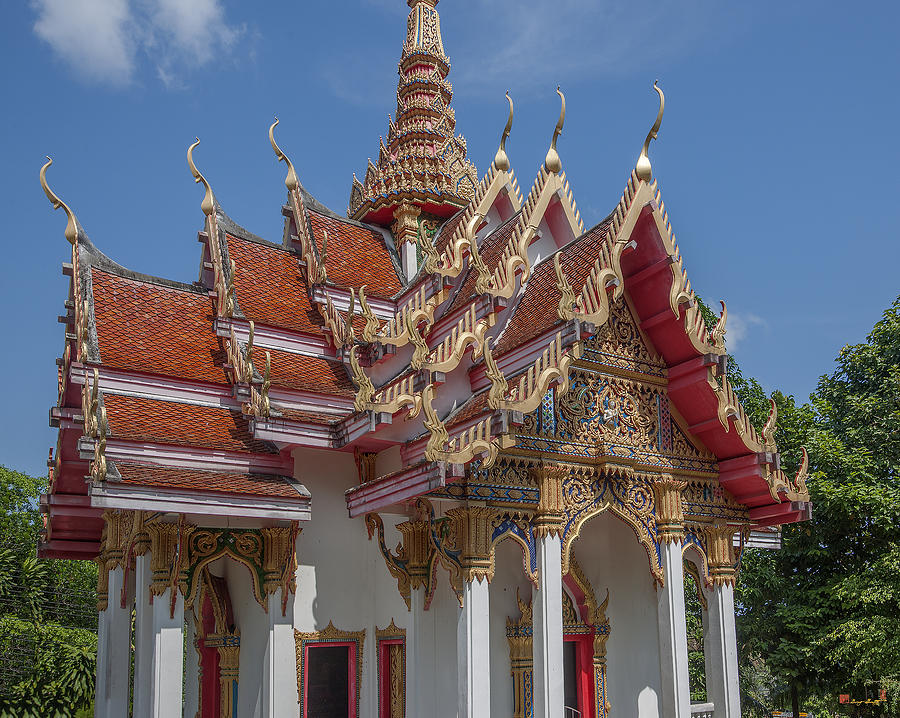 Wat Ket Ho Wihan Gables DTHP0617 Photograph by Gerry Gantt