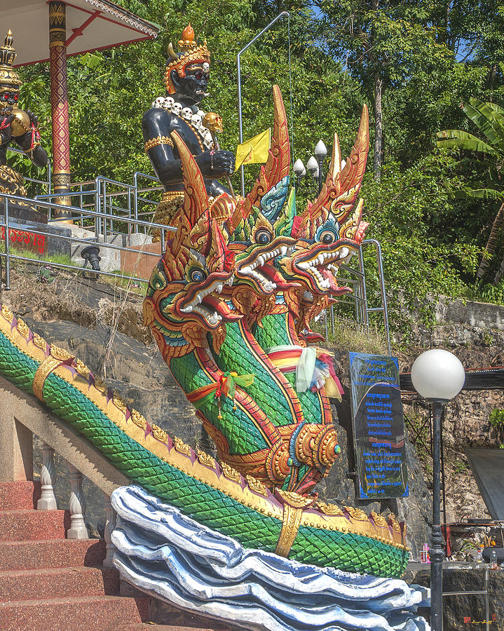 Wat Khao Rang Stair Naga DTHP0545 Photograph by Gerry Gantt