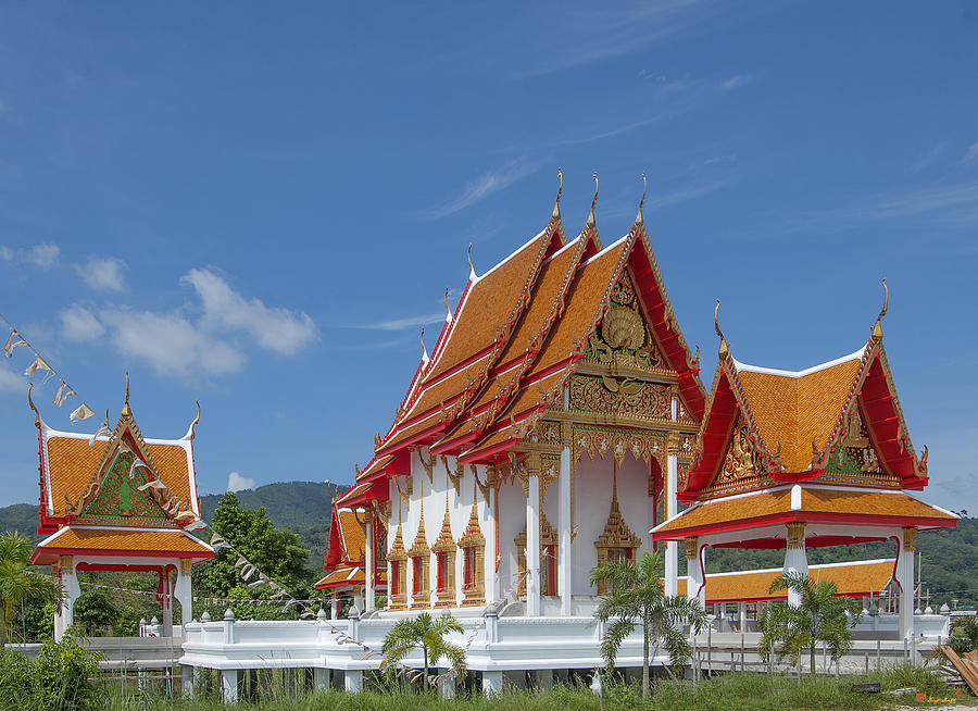 Wat Luang Pu Supa Ubosot DTHP323 Photograph by Gerry Gantt