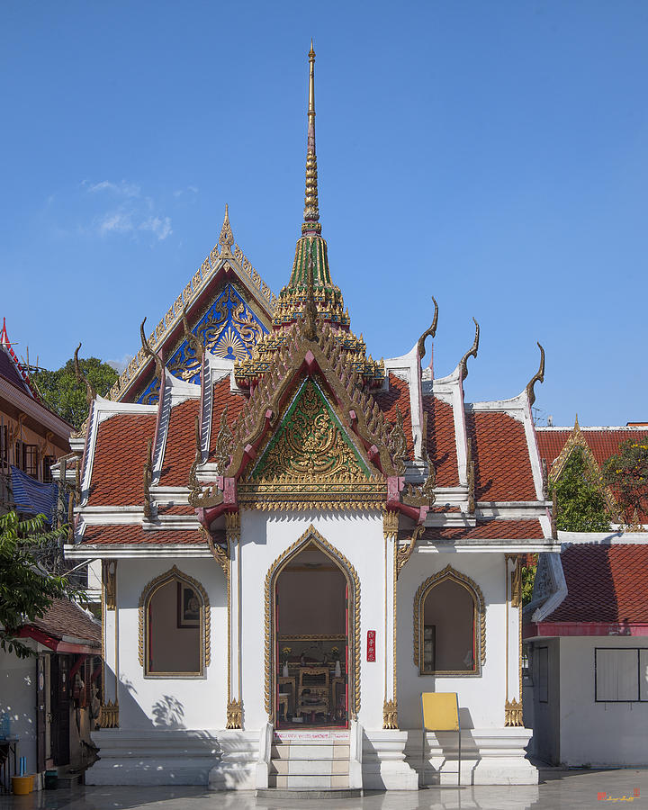 Wat Maha Pruettharam Four Gable Walls Temple DTHB024 Photograph by Gerry Gantt