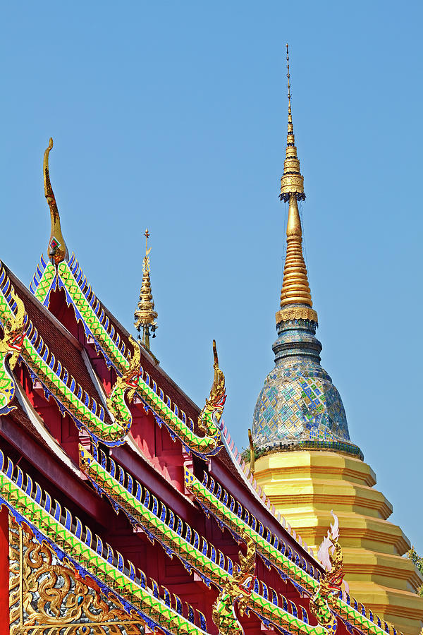 Wat Pan On, Chiang Mai, Thailand Photograph by John W Banagan