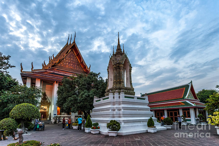 Wat Pho Temple Bangkok Thailand Photograph