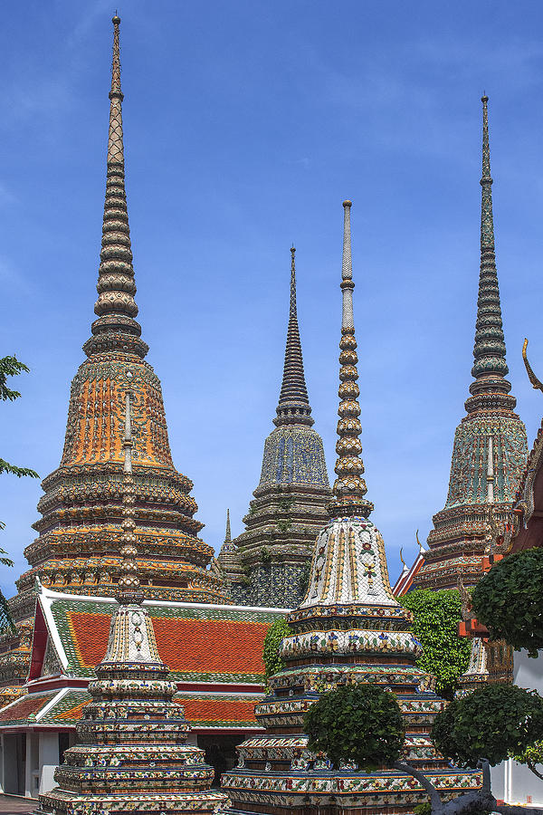 Wat Phra Chetuphon Great Chedi DTHB074 Photograph by Gerry Gantt