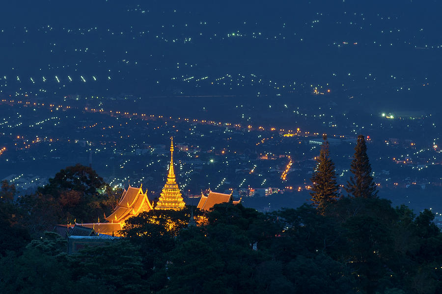 Wat Phra That Doi Suthep In Chiangmai Photograph by Www.tonnaja.com