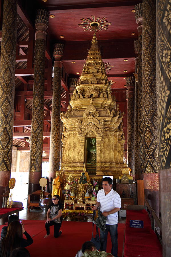 Wat Phra That Lampang Luang - Lampang Thailand - 011326 Photograph by DC Photographer