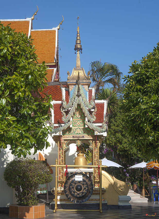 Wat Phratat Doi Suthep Bell Tower DTHCM0020 Photograph by Gerry Gantt
