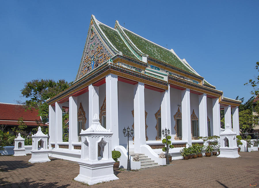 Wat Sam Phraya Ubosot DTHB304 Photograph by Gerry Gantt