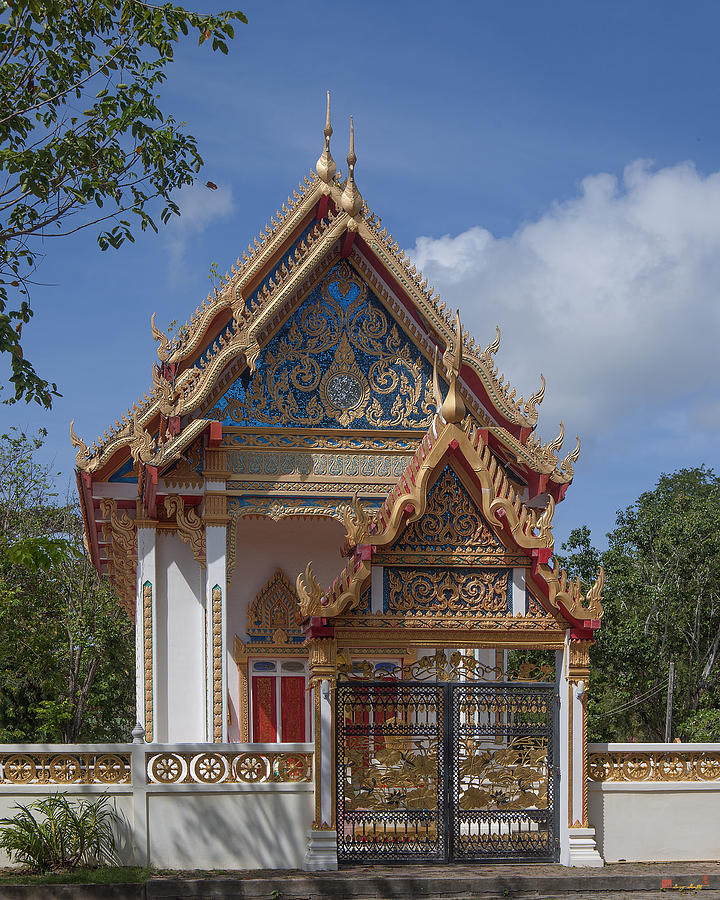 Wat Sawang Arom Ubosot DTHP371 Photograph by Gerry Gantt
