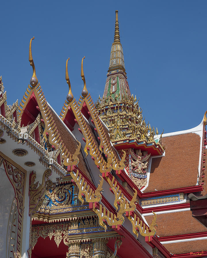 Wat Si Kan Wiharn Spire DTHB1498 Photograph by Gerry Gantt