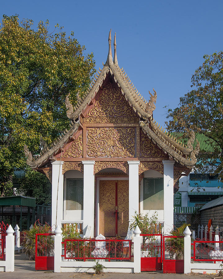 Wat Sri Don Chai Phra Ubosot DTHCM0094 Photograph by Gerry Gantt