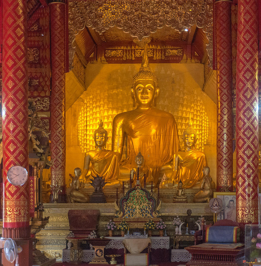 Wat Sri Suphan Phra Wihan Buddha Images Dthcm0744 Photograph
