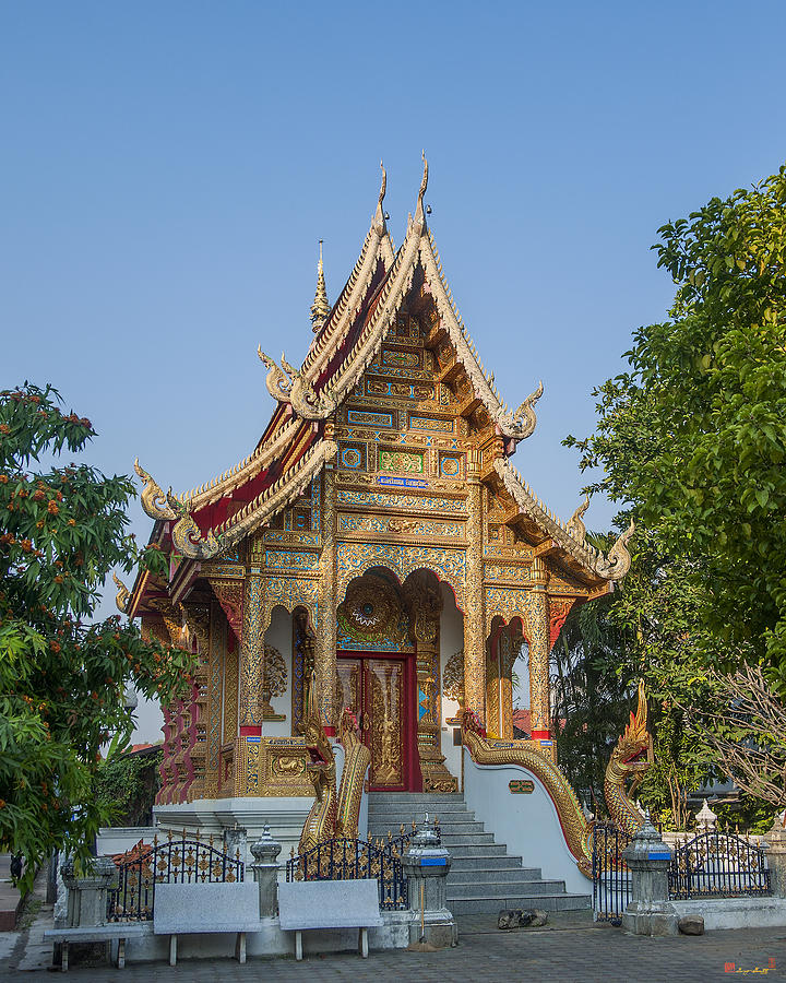 Wat Thatkam Phra Ubosot DTHCM0693 Photograph by Gerry Gantt