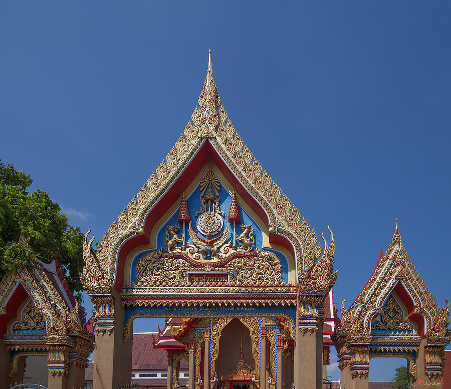 Wat Welu Wanaram Temple Gate DTHB1491 Photograph by Gerry Gantt