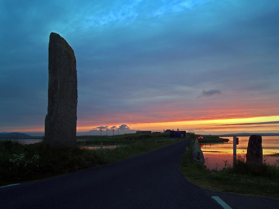 Sunset Photograph - Watch Stone Sunset by Steve Watson Sunset Photograph - Watch Stone Sunset by Steve Watson