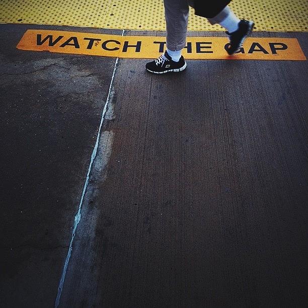 Lynbrook Photograph - Watch The Gap! #vscocam #vsco #lynbrook by Dayne Mahadeo