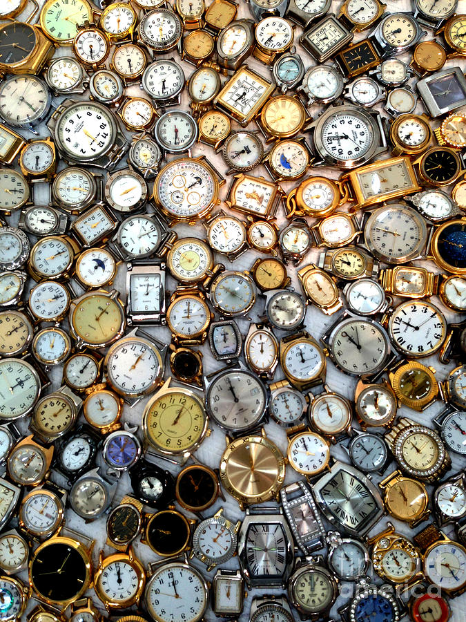 Watch Still Life Photograph - Watches of the World by Micah May