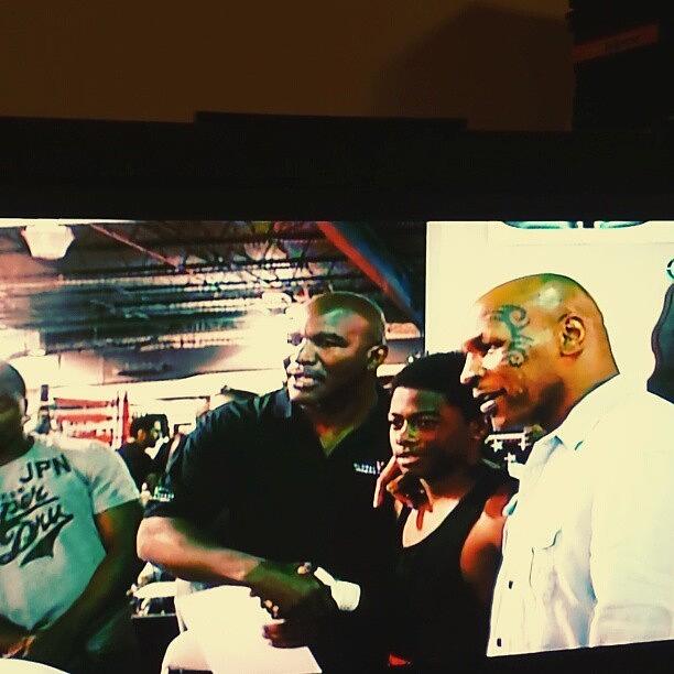 Watchin being Mike Tyson His 1st Photograph by Dj Skinny