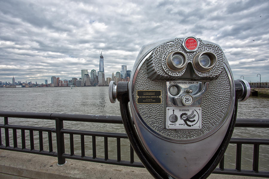 New York City Photograph - Watching Manhattan by John Dryzga