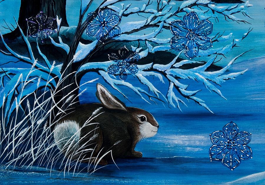Watching the Snow Fall Painting by Jennifer Lake