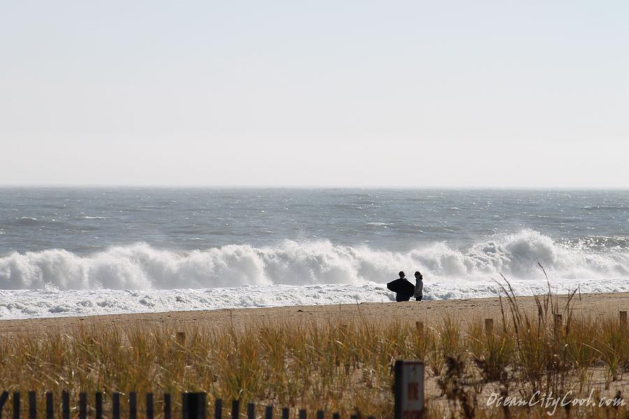 Watching Waves Photograph by Robert Banach