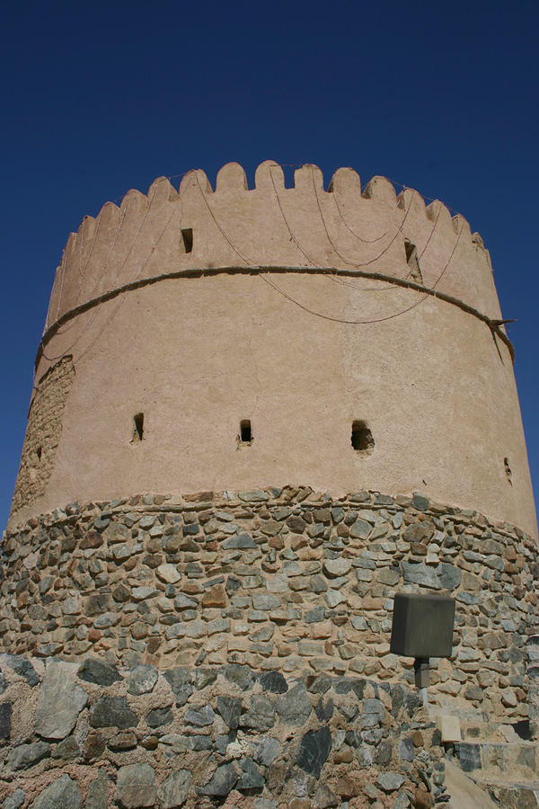 Watchtower in Hatta Photograph by Marie Neder