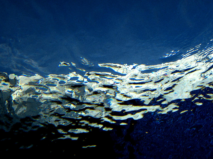 Water abstract 3 Photograph by Mary Bedy