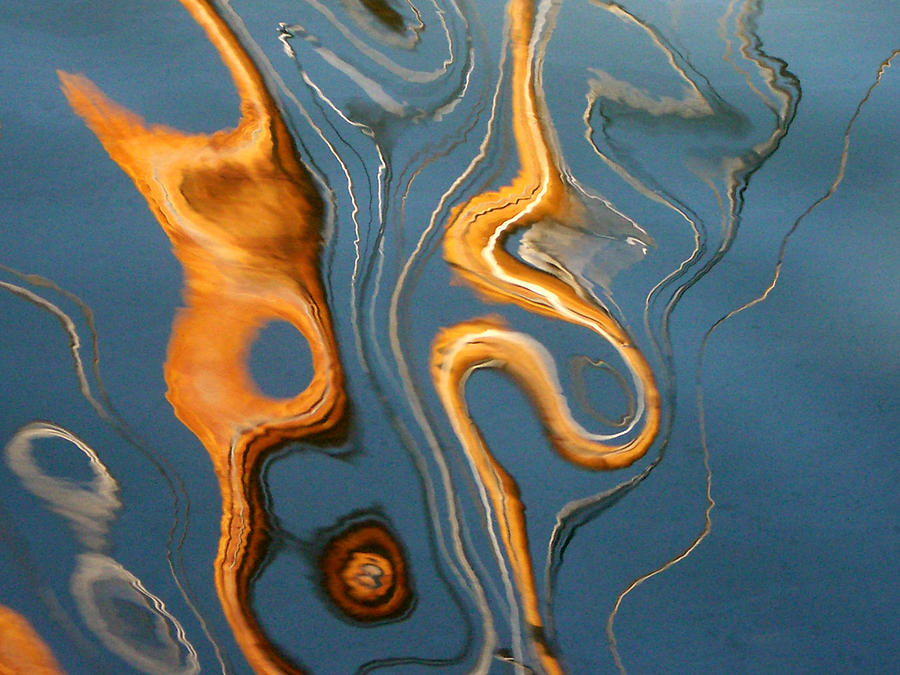 Abstract Photograph - Water Abstract 5 by M Landis