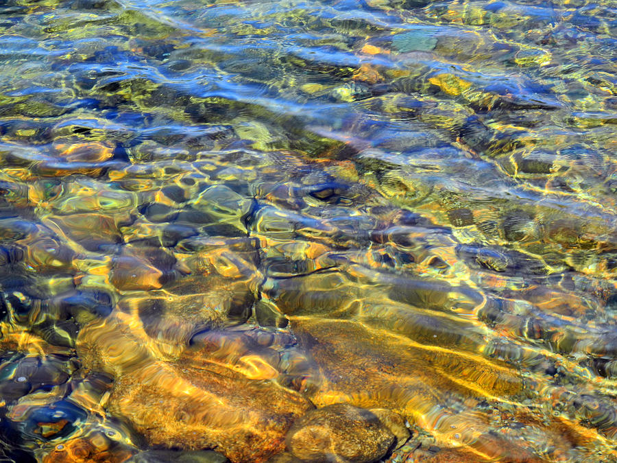Water Abstract Photograph by Lynda Lehmann