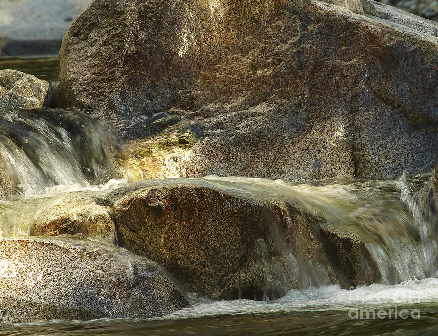 Water and Rocks 2 Photograph by Sharon Talson