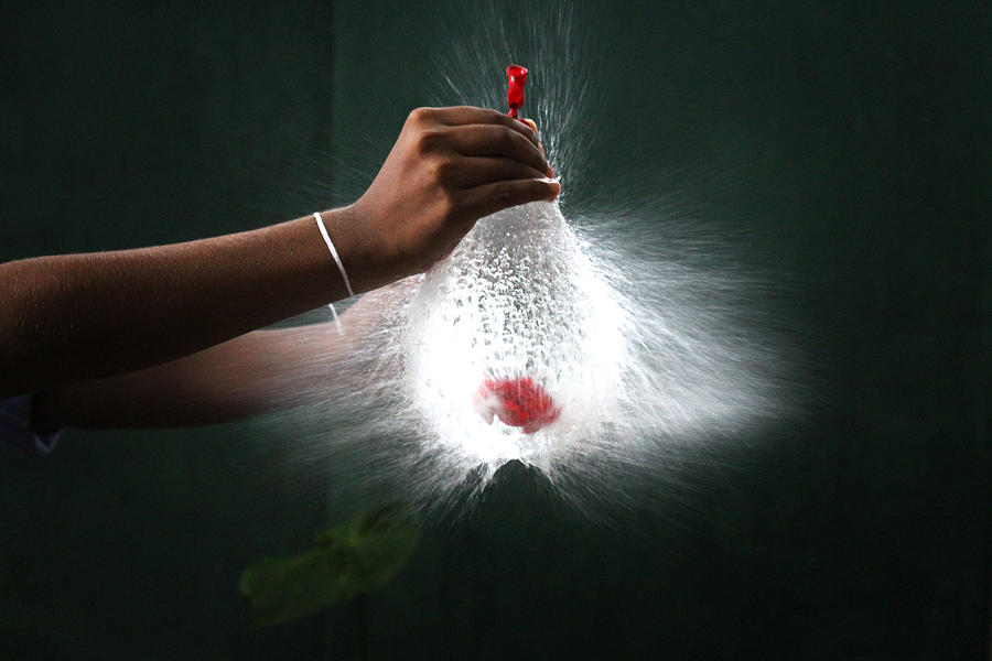 Water Balloon Photograph by Tharindu Athapattu