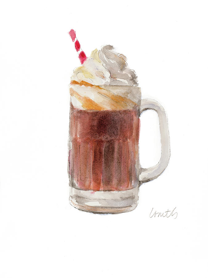 Beer Painting - Water Color Cold Dessert II by Lanie Loreth