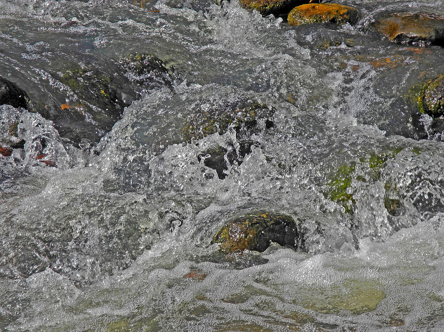 Water Dance at Oak Creek Photograph by Lynda Lehmann