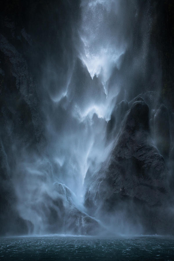 Mountain Photograph - Water Dance by John Kitching